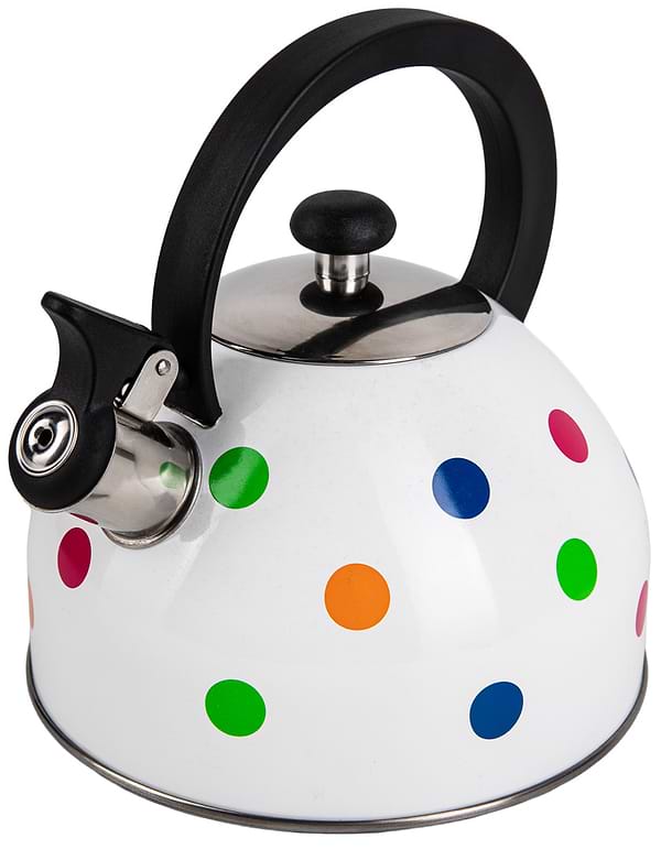 Фото - Чайник металевий Gusto GT-1415-20 Веселі горохи