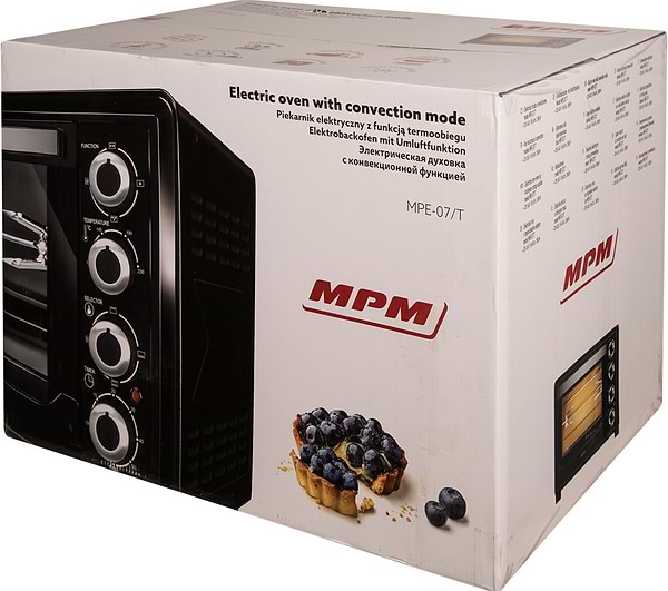 Фото - Уцінка - Піч електрична MPM MPM MPE-07/T