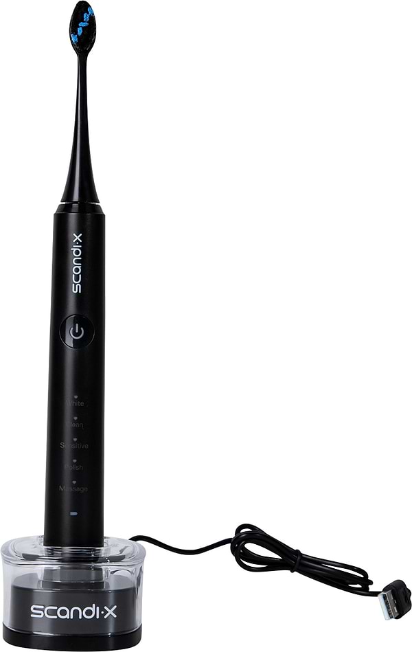 Фото - Зубная щетка электрическая Scandix TB7W-B