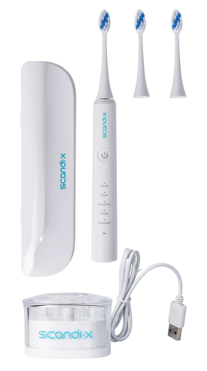 Зубная щетка электрическая Scandix TB7W-W - Фото 1