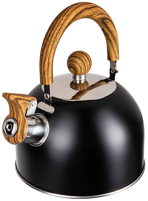 Фото - Чайник металлический Gusto Граф со свистком 1.5 л (GT-1416-15)