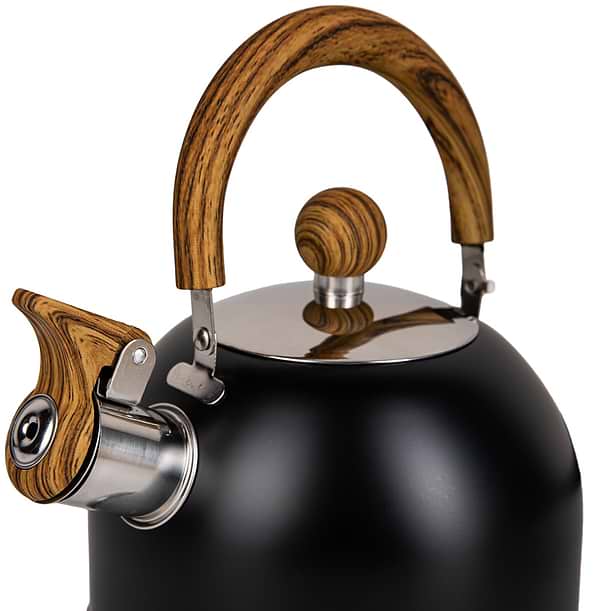 Фото - Чайник металлический Gusto Граф со свистком 1.5 л (GT-1416-15)