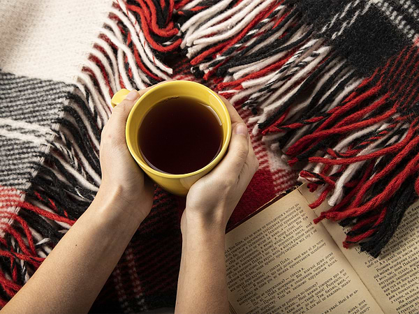 Фото - Плед евро Эльф Noan бело-красный антрацит 200х220