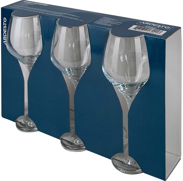Фото - Набор бокалов Ardesto Loreto 440 мл 3 шт. (AR2644LWT)