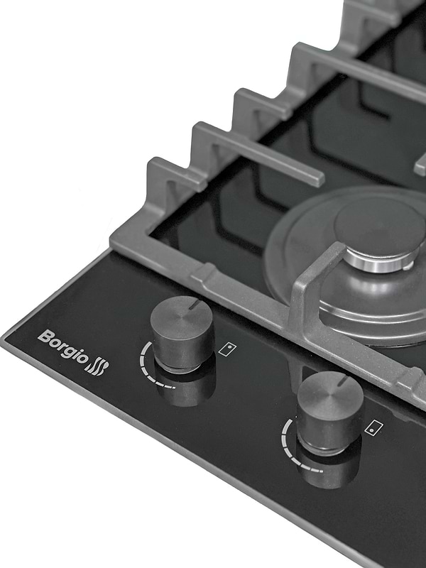 Фото - Варочная панель Domino Borgio DR3370-15 BLACK GLASS FFD