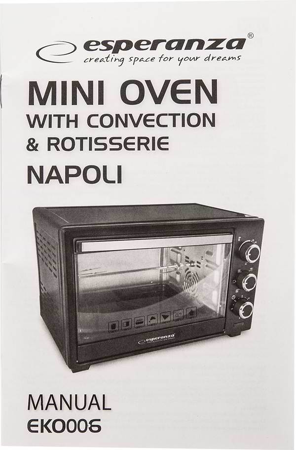 Фото - Піч електрична Esperanza EKO006