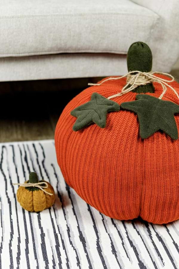 Фото - Подушка декоративная Прованс Тыква Small Оранжевая D-15 (030118)