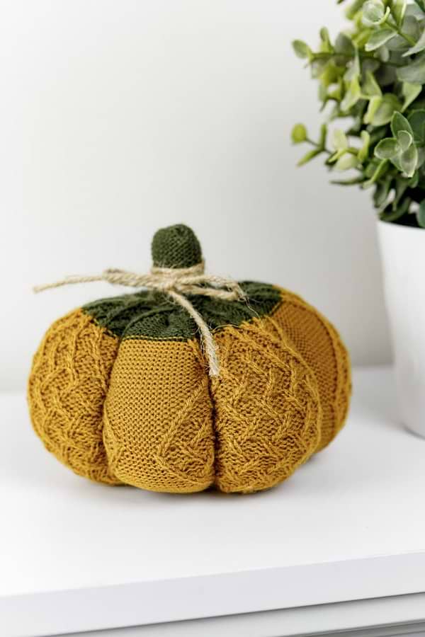 Фото - Подушка декоративна Прованс Гарбуз Mini Охра D-9 (030120)