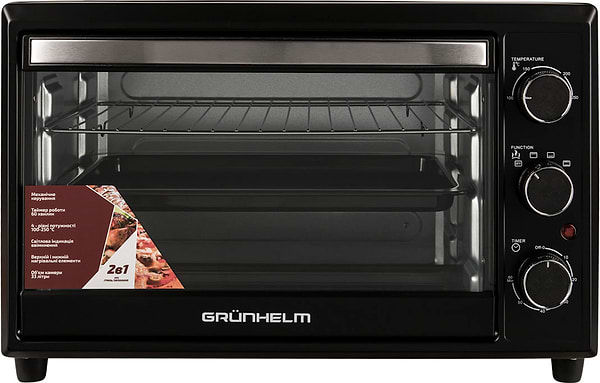Фото - Печь электрическая Grunhelm GN33AВ Black