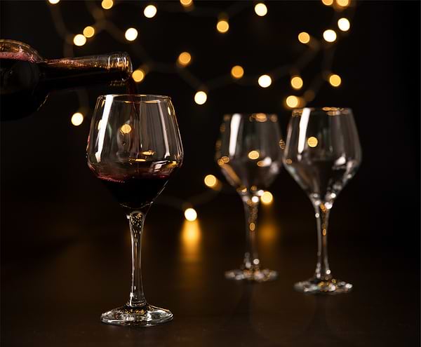 Фото - Набор бокалов Ardesto Loreto 440 мл 3 шт. (AR2644LWT)