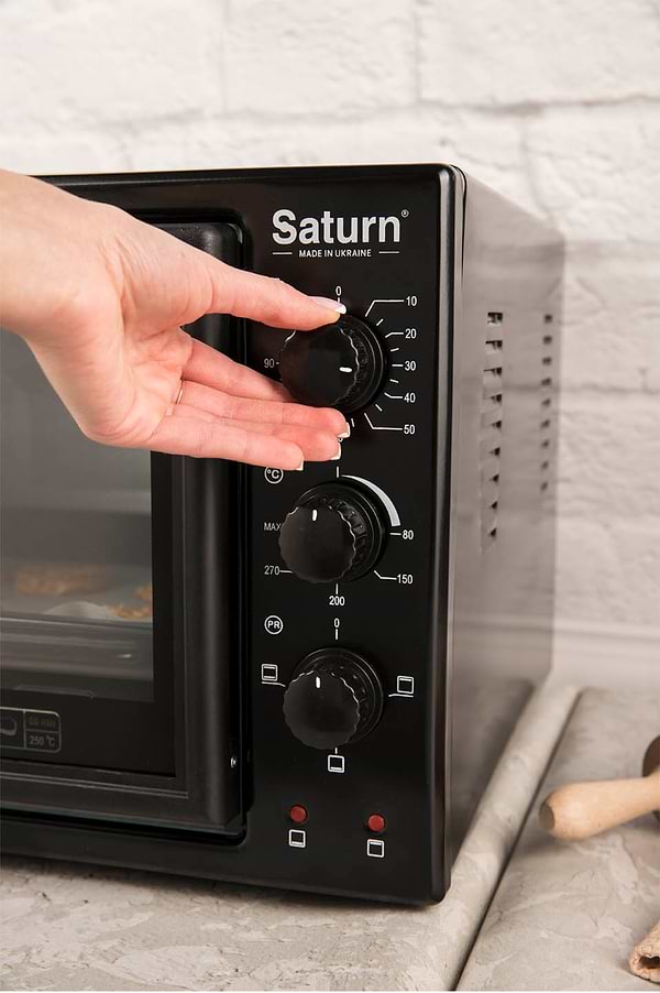 Фото - Печь электрическая Saturn ST-EC3803 Black
