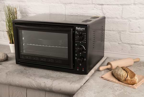 Фото - Печь электрическая Saturn ST-EC3803 Black
