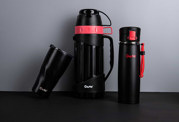 Фото - Термокружка Gusto Черный кристалл 590 мл (GT107)