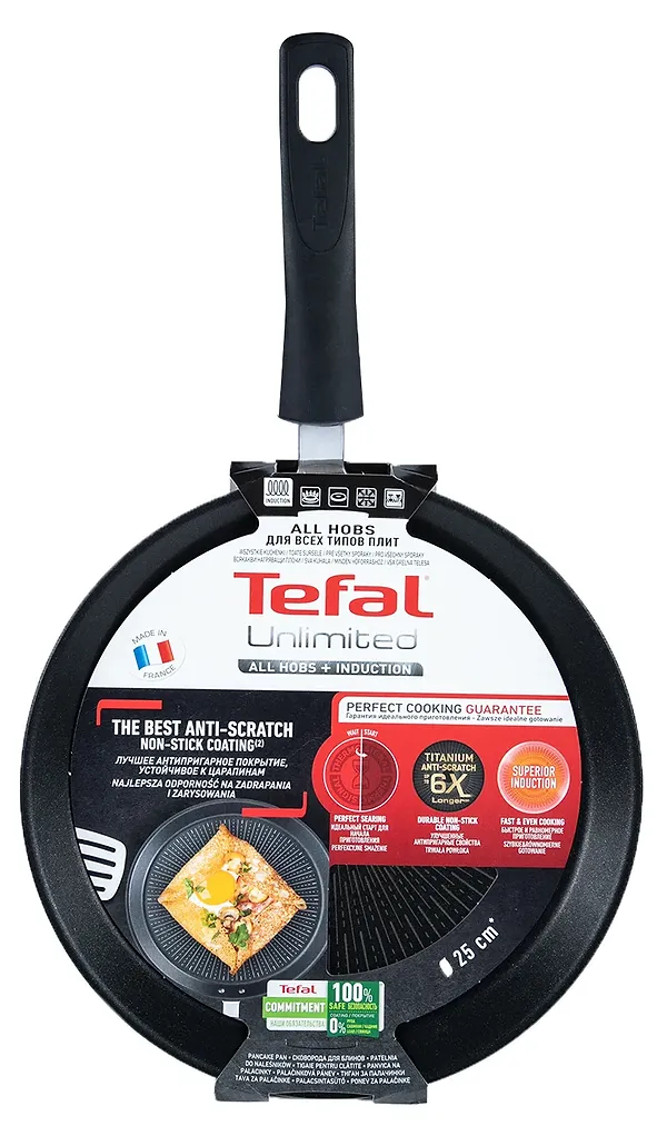 Фото - Сковорода для млинців Tefal G2553872 Unlimited 25 см