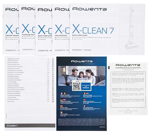 Фото - Уценка - Пылесос ручной моющий Rowenta GZ5736E0