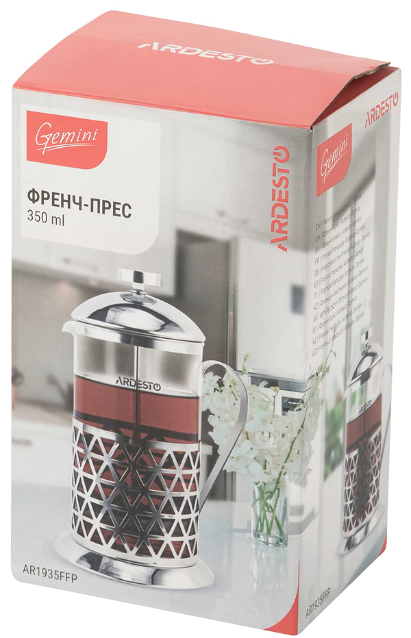 Фото - Френч-прес Ardesto Gemini Fasano 350 мл (AR1935FFP)