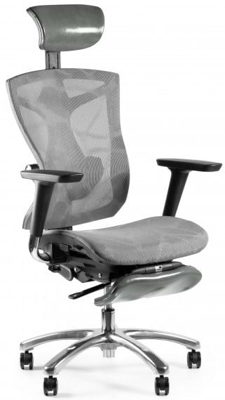 Фото - Крісло для геймерів Barsky Game Mesh Grey (GM-02)
