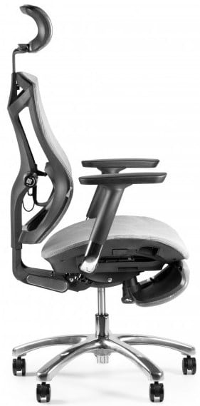 Фото - Крісло для геймерів Barsky Game Mesh Grey (GM-02)
