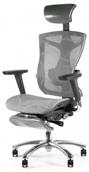 Кресло для геймеров Barsky Game Mesh Grey (GM-02) - Фото 1