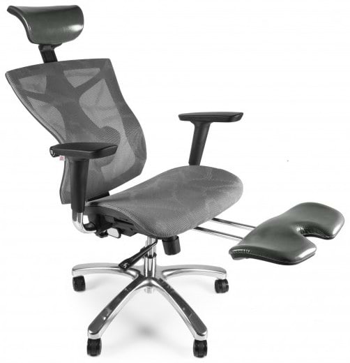 Фото - Крісло для геймерів Barsky Game Mesh Grey (GM-02)