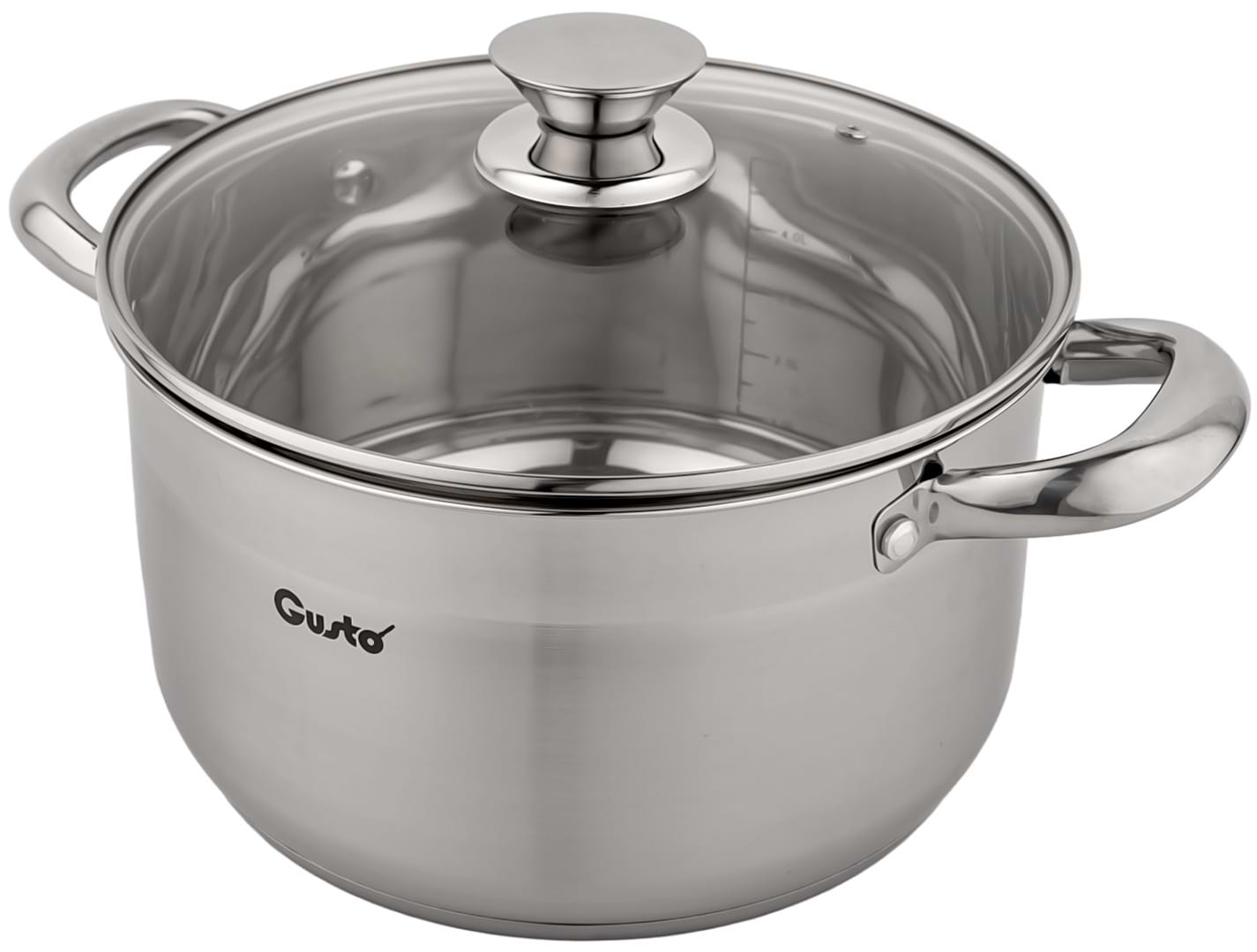 Каструля Gusto GT-1107-24 Force 24 см 6,1 л - Фото 1