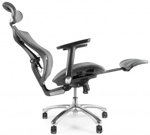 Фото - Крісло для геймерів Barsky Game Mesh Grey (GM-02)
