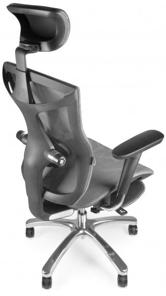 Фото - Крісло для геймерів Barsky Game Mesh Grey (GM-02)