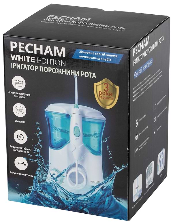 Фото - Іригатор Pecham Professional White Edition