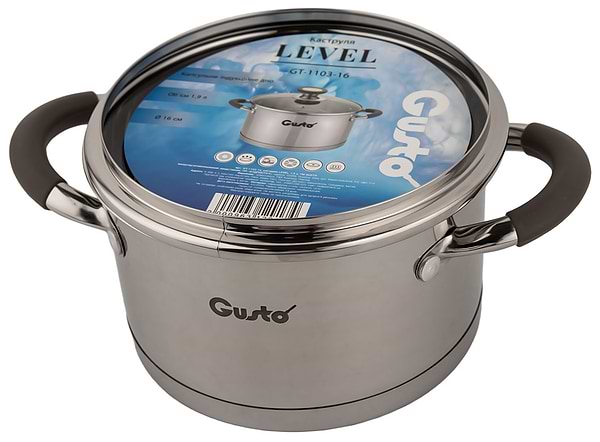 Фото - Каструля Gusto GT-1103-16 Level 16 см 1.9 л