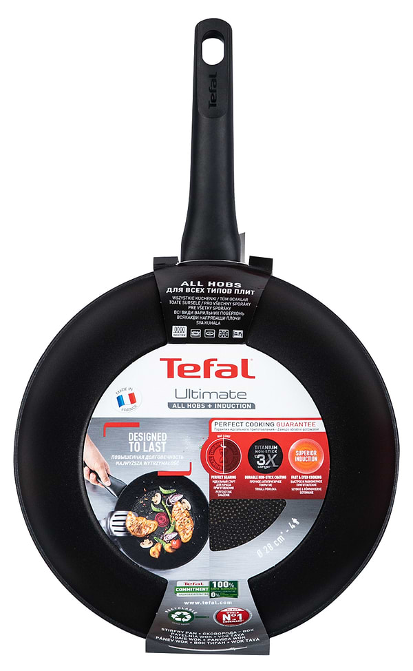 Фото - Уцінка - Сковорода ВОК Tefal G2681972 Ultimate 28 см ВОК #