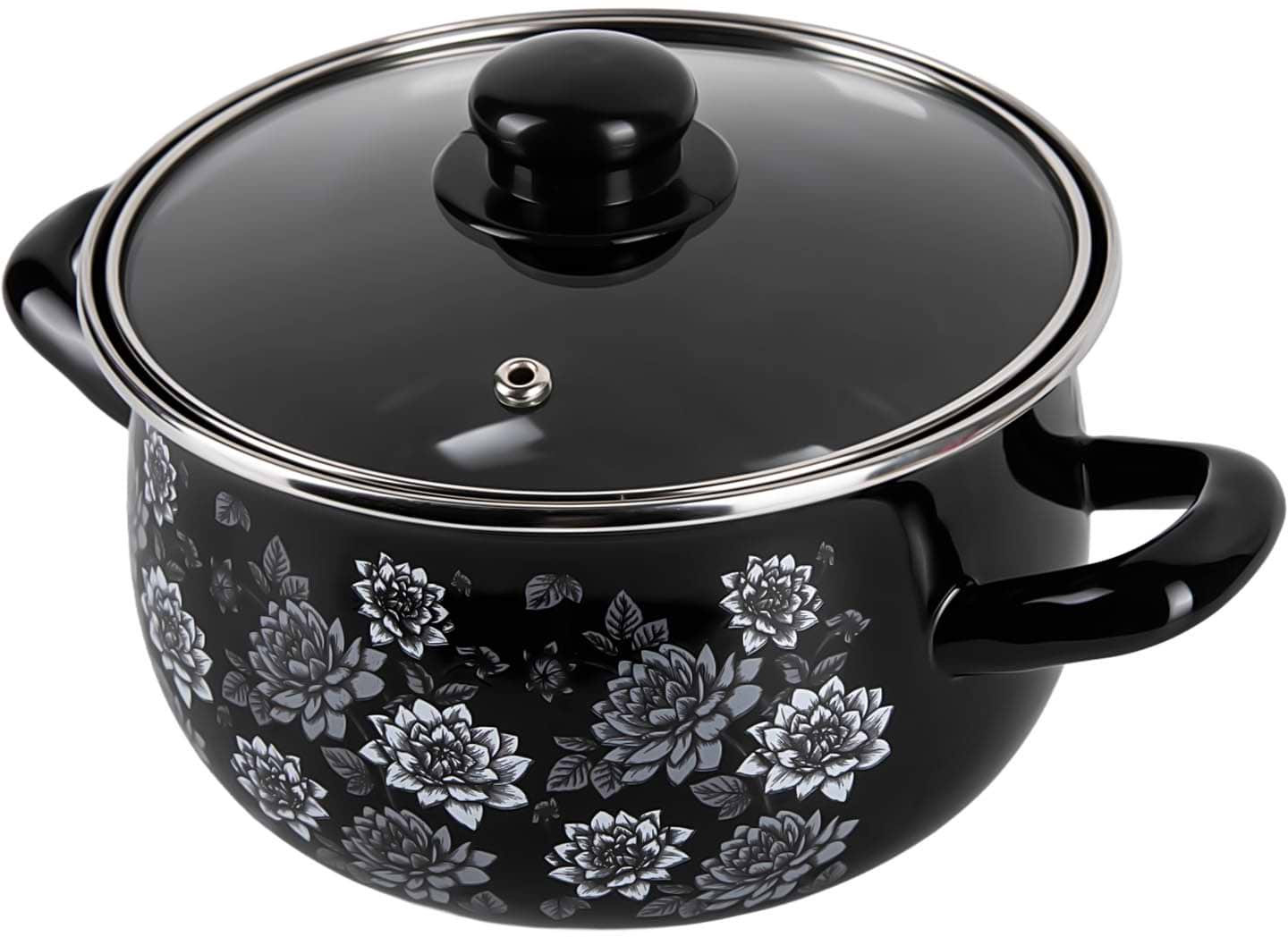 Каструля Gusto Пелюстки ночі 3,1 л GT-T-118-LN - Фото 1