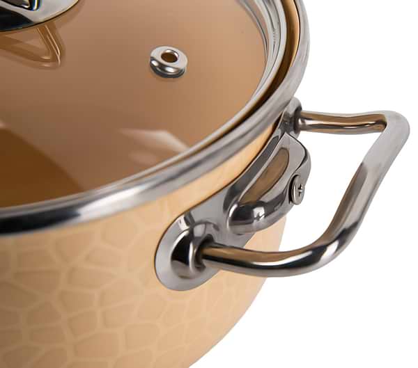 Фото - Кастрюля Gusto Пряженое молоко Premium 3,1 л GT-T-218-PM