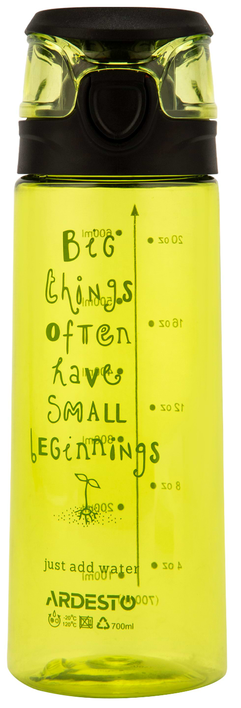 Фото - Бутылка для воды Ardesto Big Things 700 мл Green (AR2206PG)