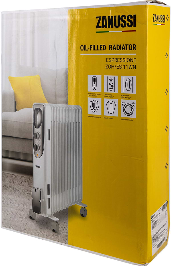 Фото - Обогреватель масляный Zanussi ZOH/ES-11WN