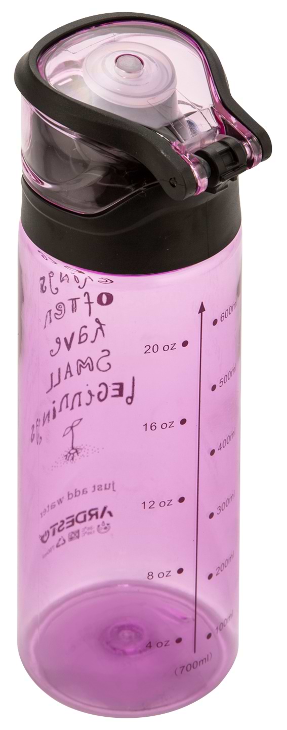 Фото - Пляшка для води Ardesto Big Things 700 мл Pink (AR2206PR)