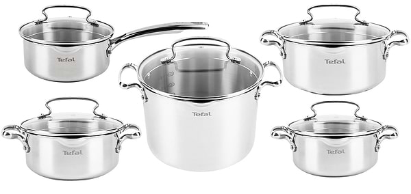 Фото - Набір посуду Tefal G719SA55 Duetto+ 10 пр