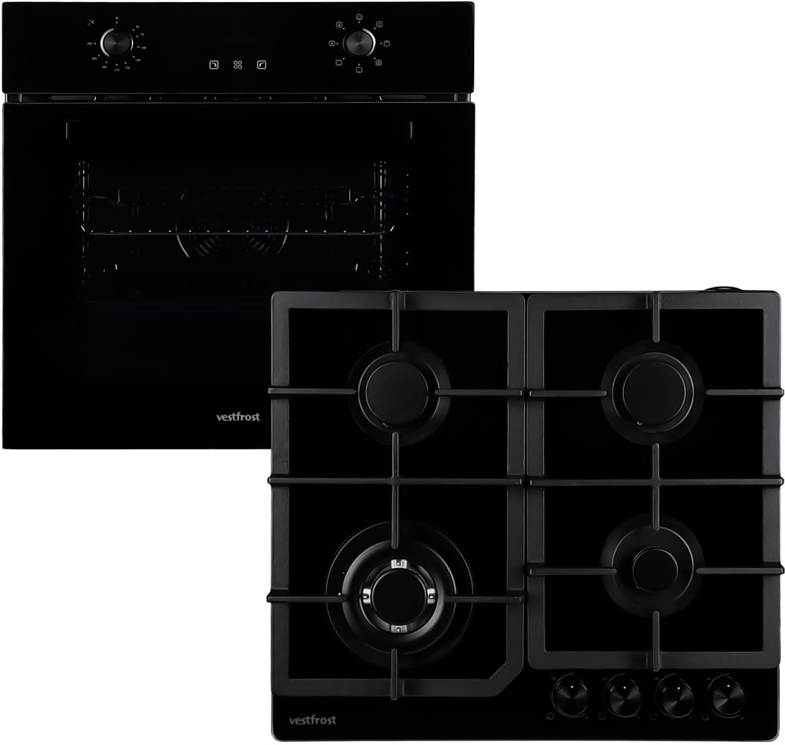 Духова шафа + варильна поверхня газова Vestfrost BOV70CN + GOGHV193CN - Фото 1