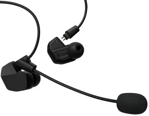 Навушники вкладиші дротові Final Audio VR3000 +Condenser Mic for Gaming MATTE BLACK (FI-VR3DPLDCM)