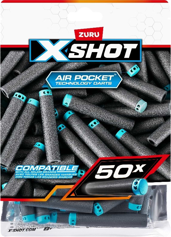 Патрони для бластерів ZURU X-Shot Excel (50 патронів) (36588)