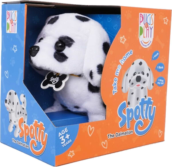 Фото - Інтерактивна іграшка Pugs at Play Далматин Spotty (ST-PAP02)