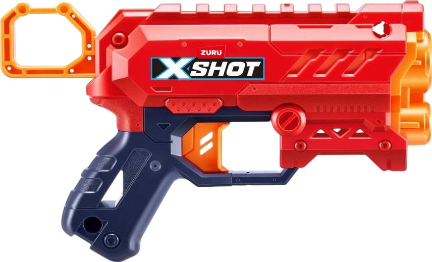 Бластер багатозарядний ZURU X-Shot Excel Double micro 2.0 (2 бластера, 16 патронів) (36727R) - Фото 1