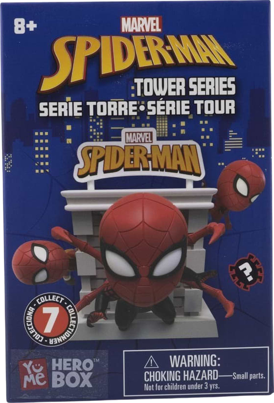Игровая фигурка-сюрприз YUME Spider-Man Tower Series (10142)