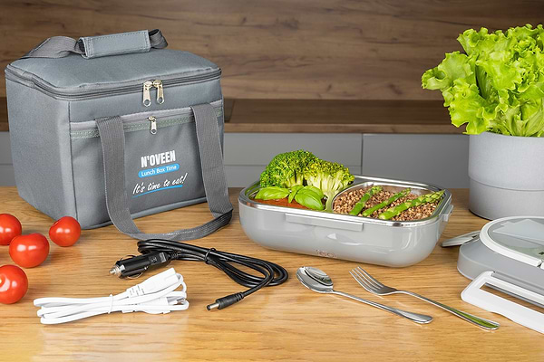 Фото - Ланч-бокс з підігрівом Noveen LB540 Dark Grey