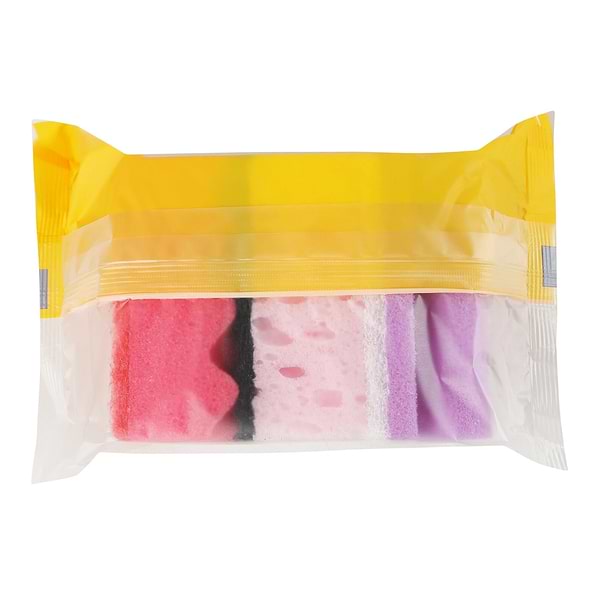 Фото - Губка для мытья посуды полиуретановая Chisto 3 шт. MINI Ассорти (4823098415114)