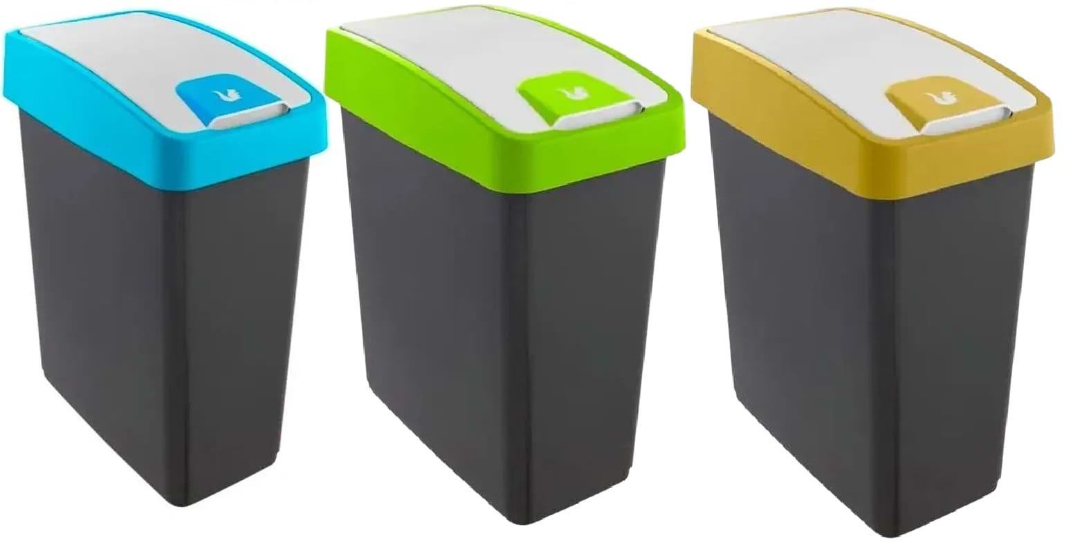 Бак для сміття Keeeper FLIP LID 25л (2245) в асортименті - Фото 1