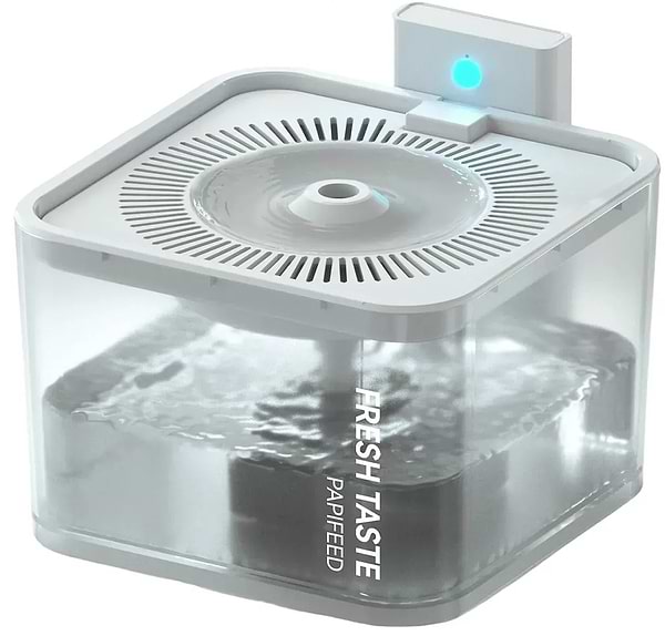 Фото - Смарт-поїлка для тварин PAPIFEED з датчиком руху 3 л (WF-3Wt)