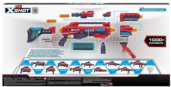 Фото - Бластер многозарядный ZURU Excel Regenerator (48 патронов) (36173R)