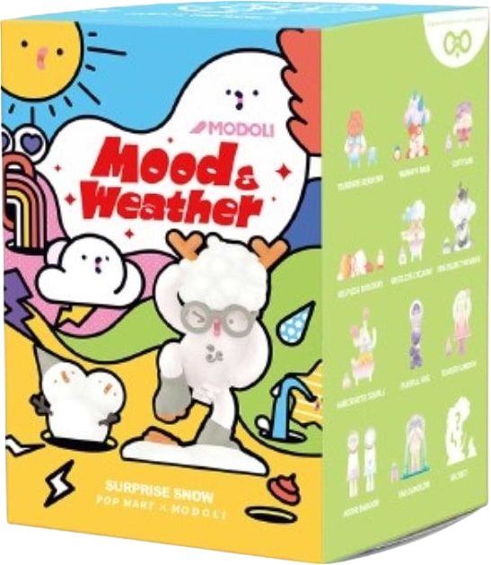 Игровая фигурка-сюрприз Pop Mart MODOLI серия Mood&Weather (MDW-01)