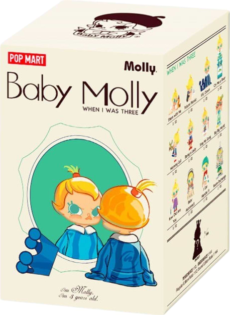 Ігрова фігурка-сюрприз Pop Mart Baby Molly серія WhenIwas Three! (BMWIT-01) - Фото 1