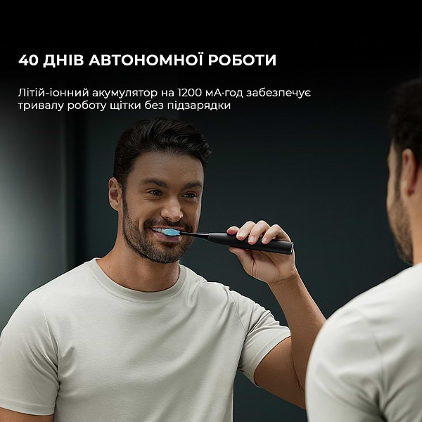 Фото - Зубна щітка електрична Oclean X Ultra 20 Set Black